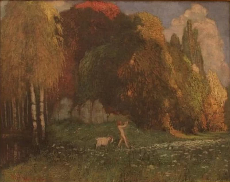 Nel giardino dell'Arcadia, 1910